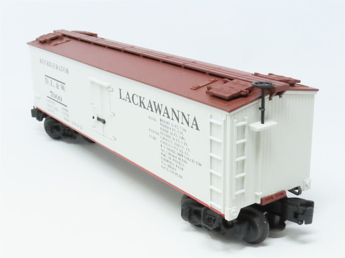 O Gauge 3-Rail Lionel #6-51301 DL&amp;W Delaware Lackawanna &amp; Western Reefer #7000