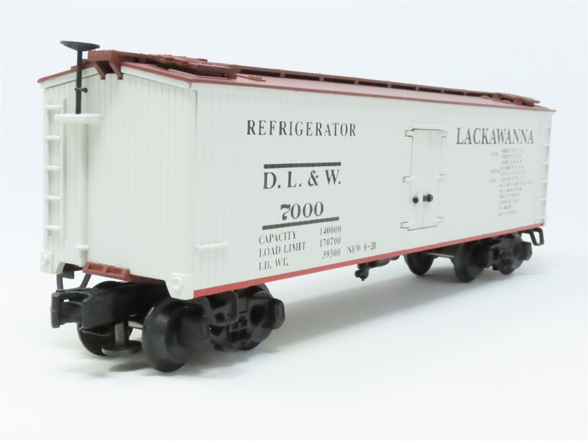 O Gauge 3-Rail Lionel #6-51301 DL&amp;W Delaware Lackawanna &amp; Western Reefer #7000