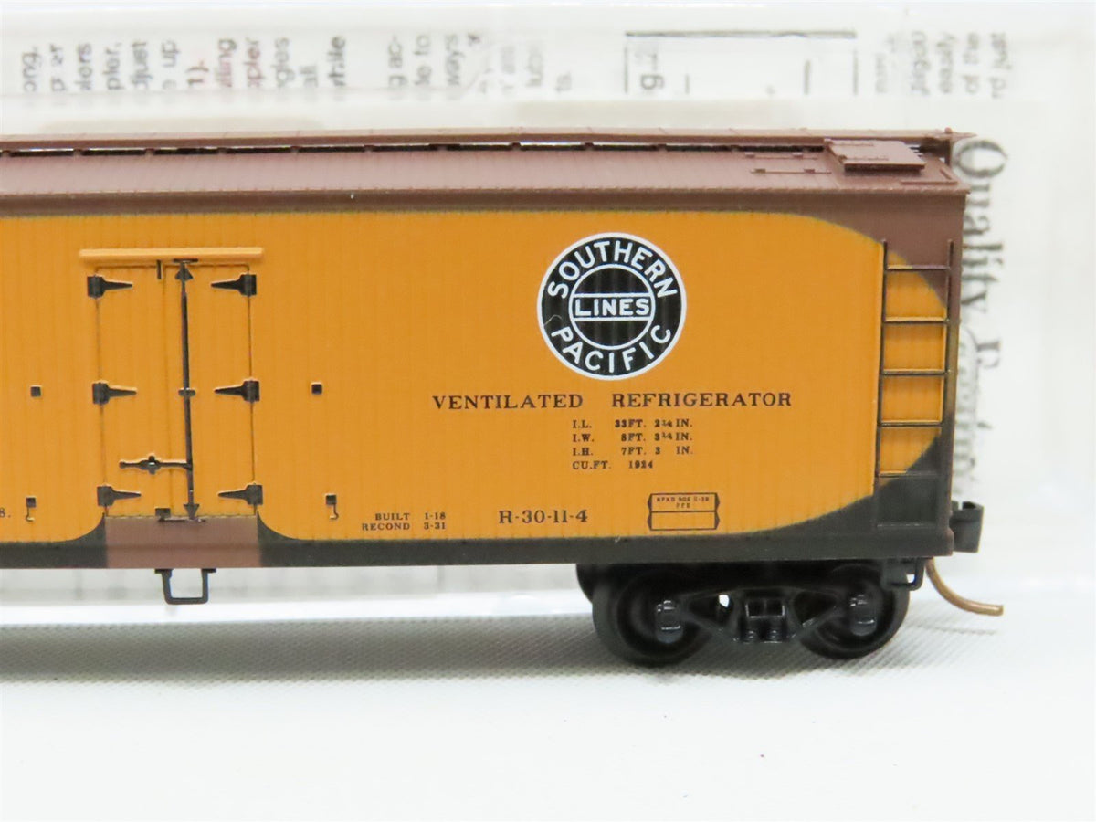 N Micro-Trains MTL #49500 SP UP PFE Pacific Fruit Express 40&#39; Wood Reefer #14760