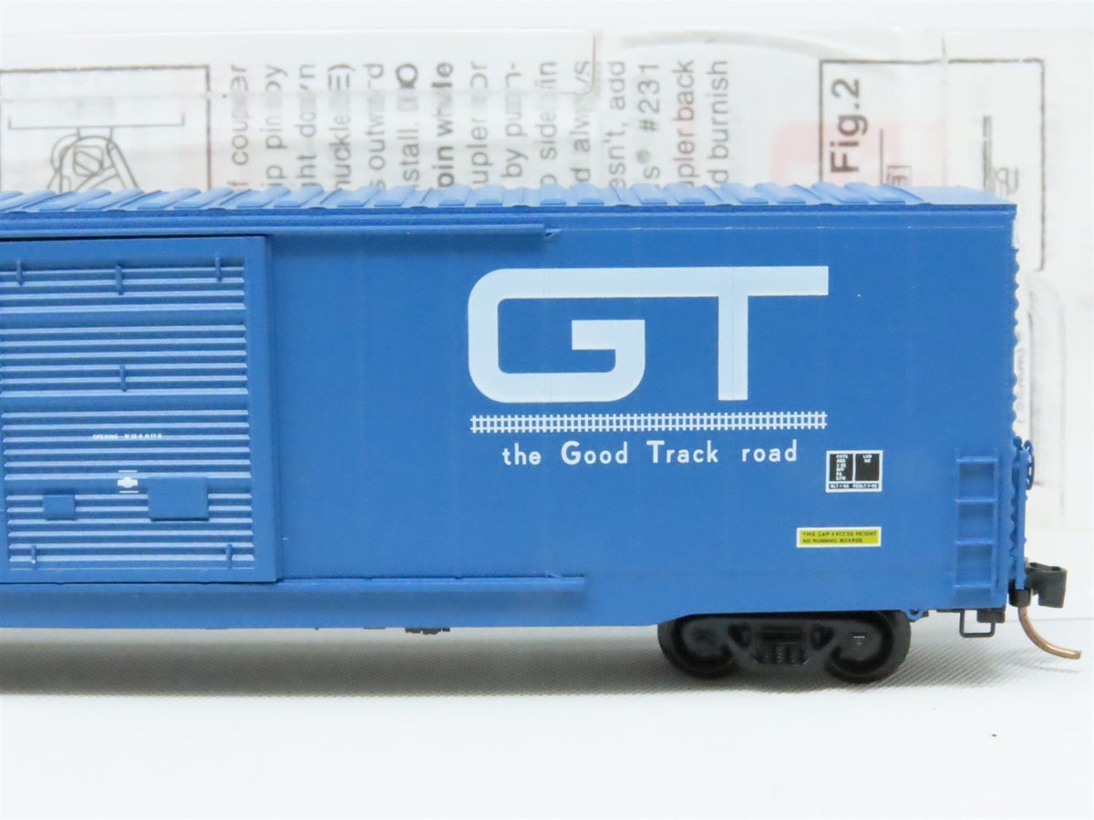 N Scale Micro-Trains MTL #104010 GTW Grand Trunk Western 60&#39; Box Car #384063