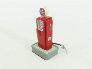 G Scale Danbury Mint #015-011 & 015-012 Vintage Gas Pumps w/ COA (2)