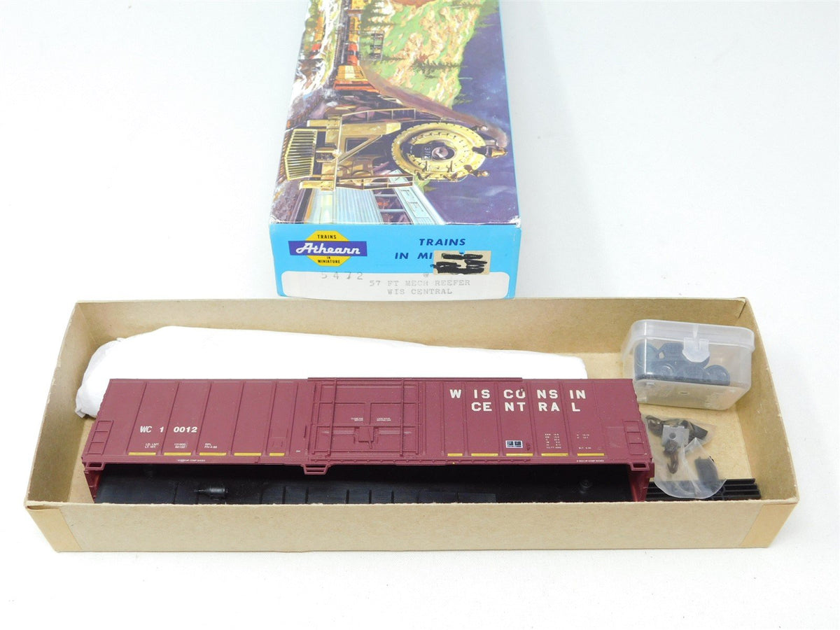 HO Scale Athearn Kit 5472 WC Wisconsin Central 57&#39; Mech Reefer #10012