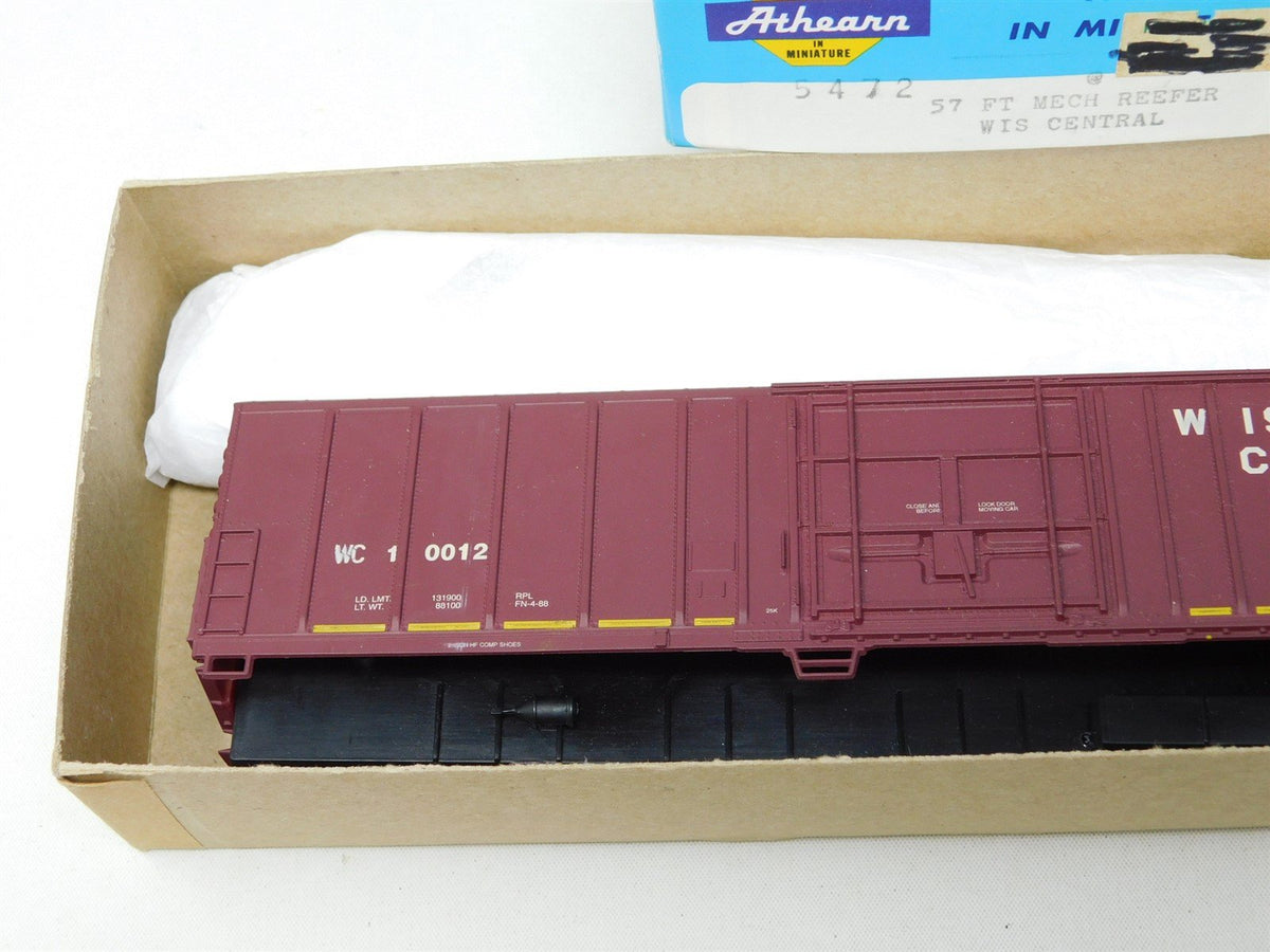 HO Scale Athearn Kit 5472 WC Wisconsin Central 57&#39; Mech Reefer #10012