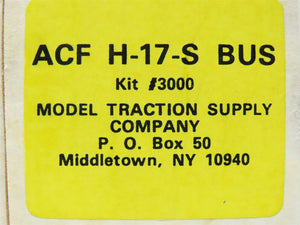 Model Traction Supply Company 