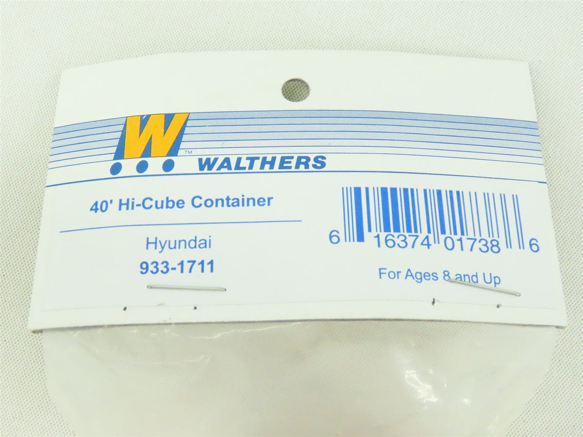 HO Scale Walthers #933-1711 HDMU Hyundai 40&#39; Hi-Cube Container #4075015