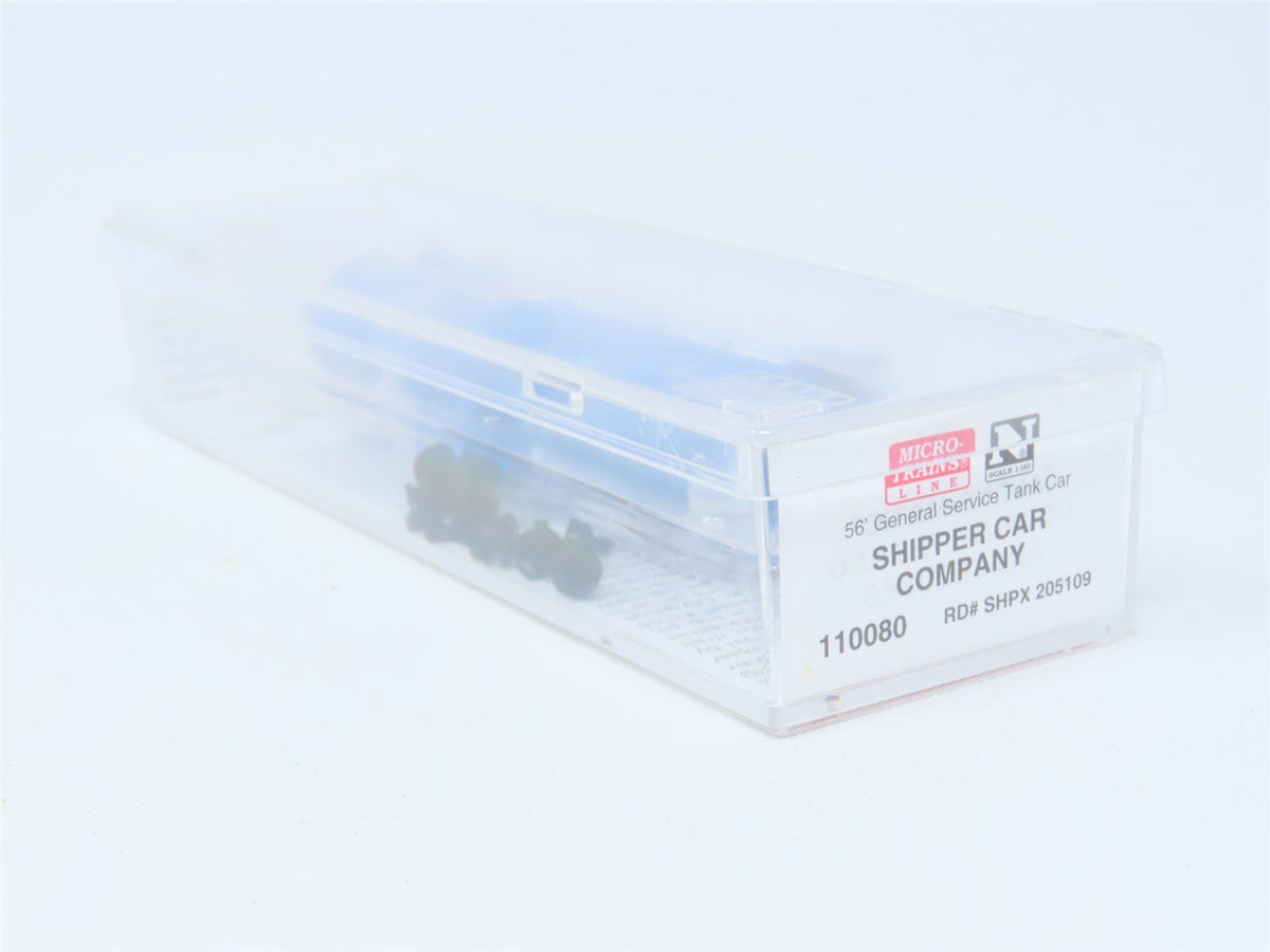 N Scale Micro-Trains MTL 110080 SHPX Shipper Car Company 56&#39; Tank Car #205109