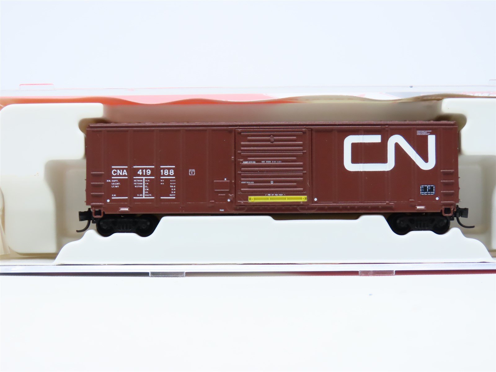N Scale InterMountain 67503-03 CNA Canadian National Steel Box Car #419188