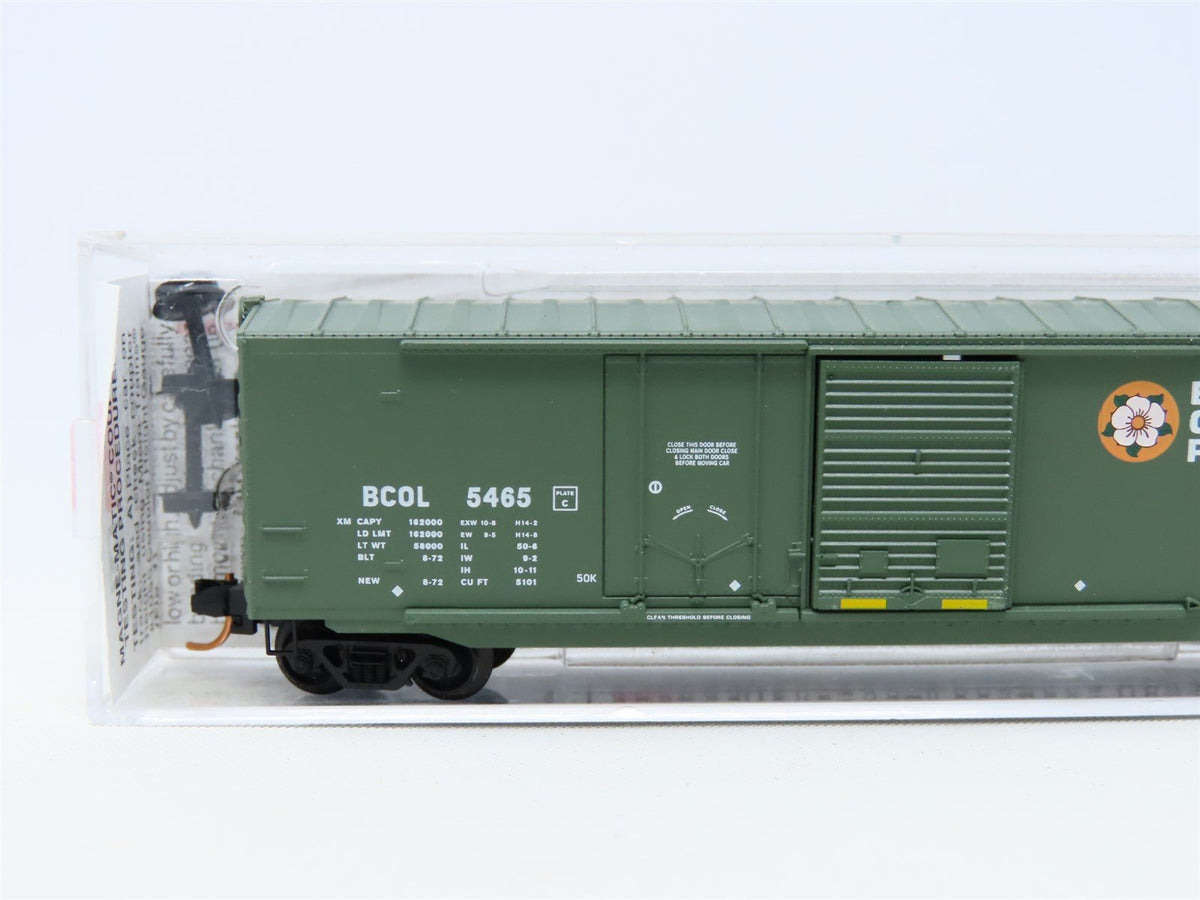 N Scale Micro-Trains MTL #76050 BCOL British Columbia 50&#39; Box Car #5465