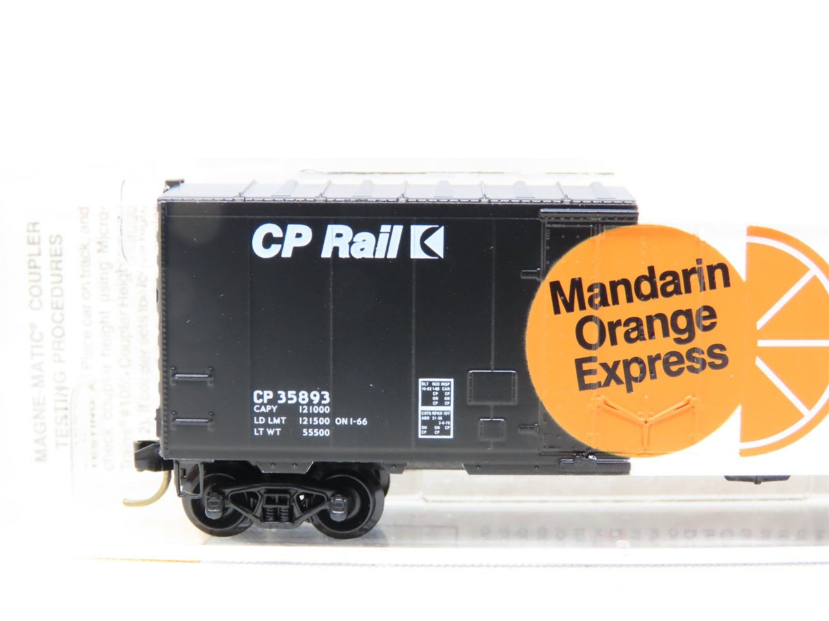 N Micro-Trains MTL #74020 CP CP Rail &quot;Mandarin Orange Express&quot; 40&#39; Box Car 35893