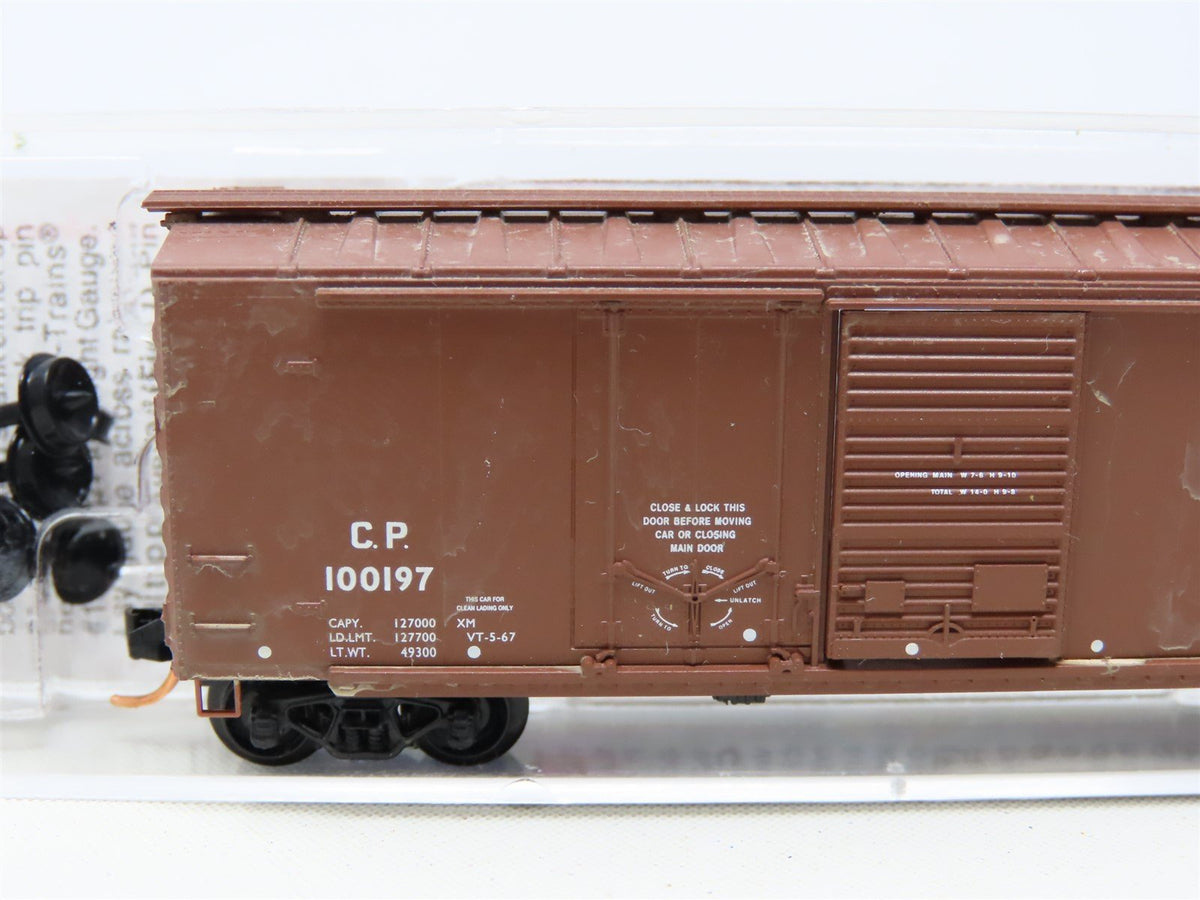 N Scale Micro-Trains MTL #22110 CP Canadian Pacific 40&#39; Box Car #100197 - Custom