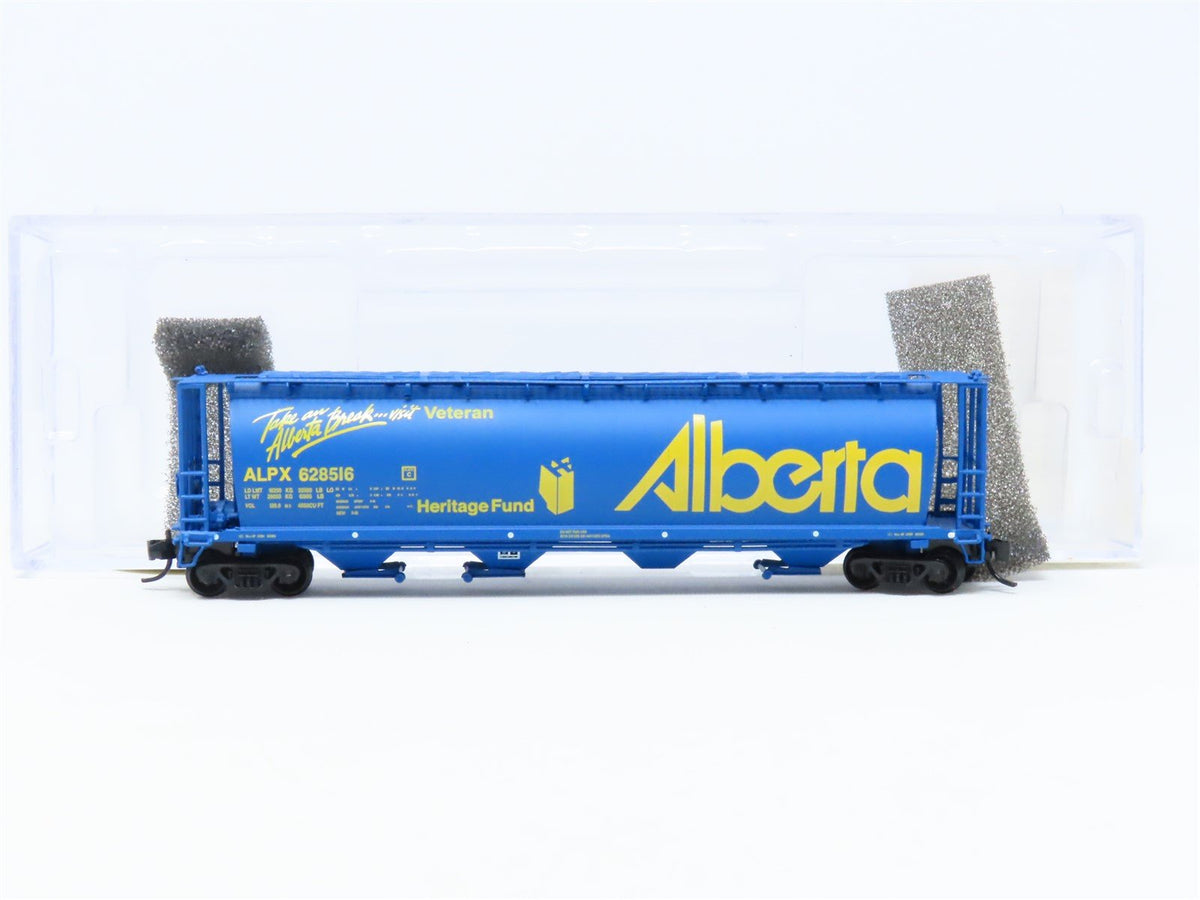 N Scale InterMountain 65118-30 ALPX Alberta &quot;Take A Break&quot; 4-Bay Hopper #628516