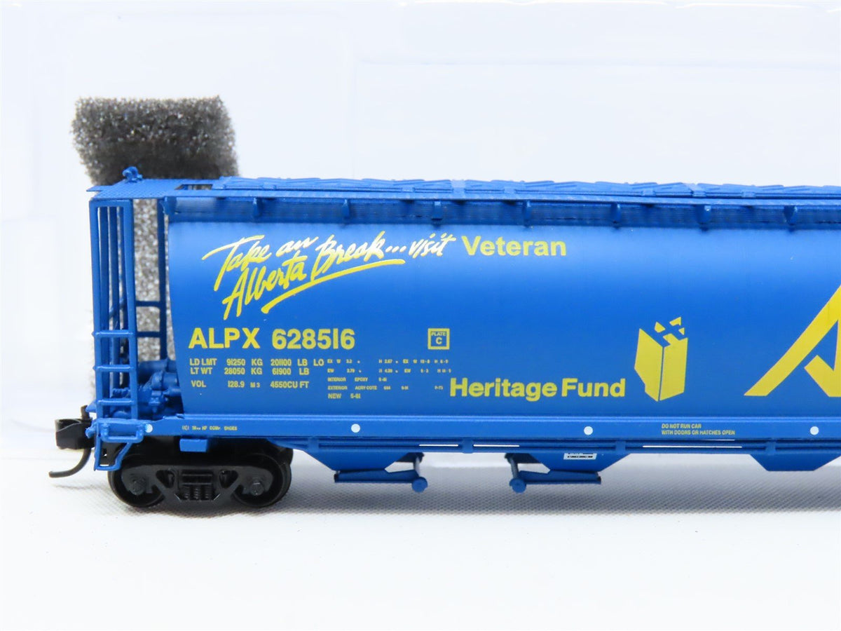 N Scale InterMountain 65118-30 ALPX Alberta &quot;Take A Break&quot; 4-Bay Hopper #628516