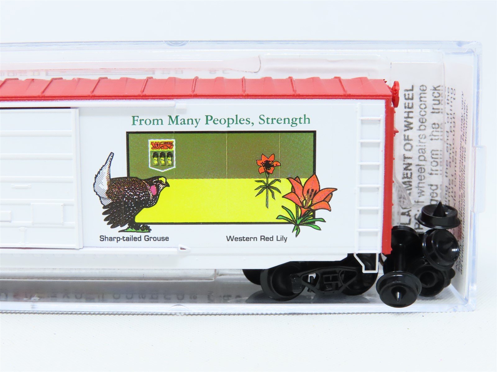 N Scale Micro-Trains MTL #07700153 SK Saskatchewan Provincial 50' Box Car #1905