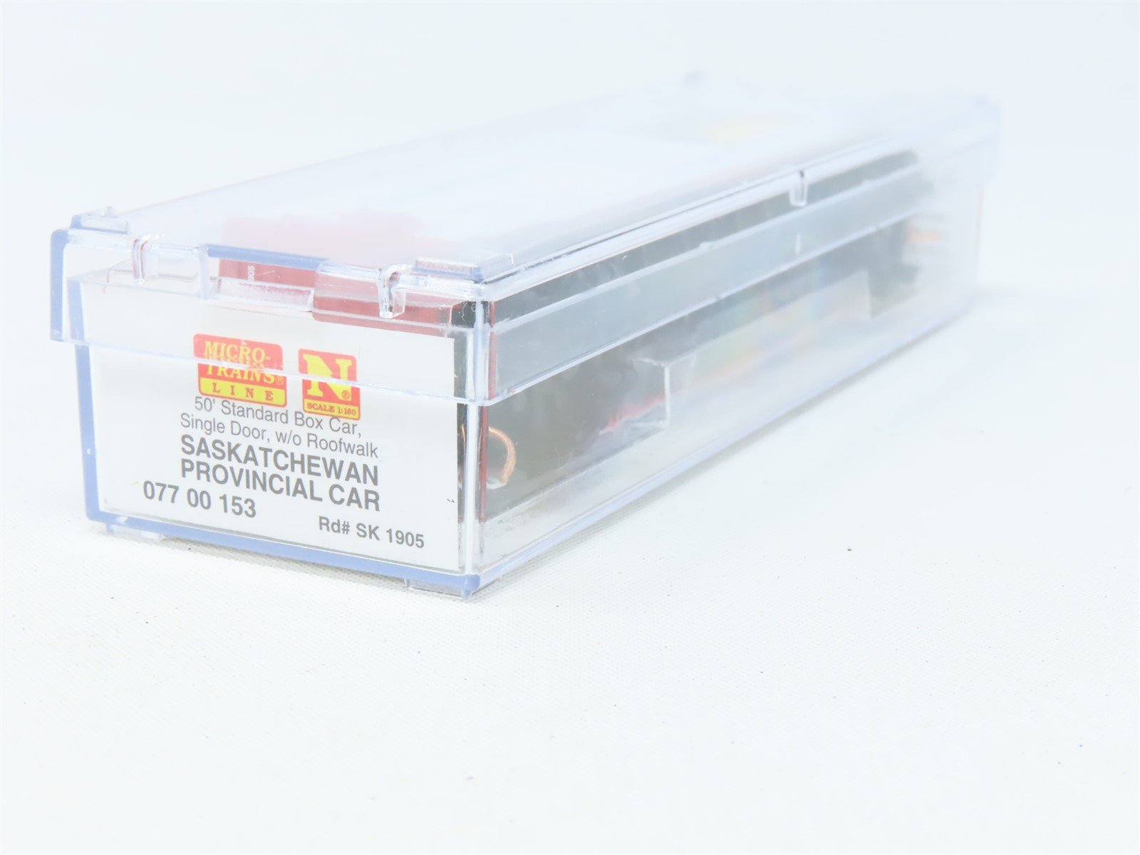 N Scale Micro-Trains MTL #07700153 SK Saskatchewan Provincial 50' Box Car #1905