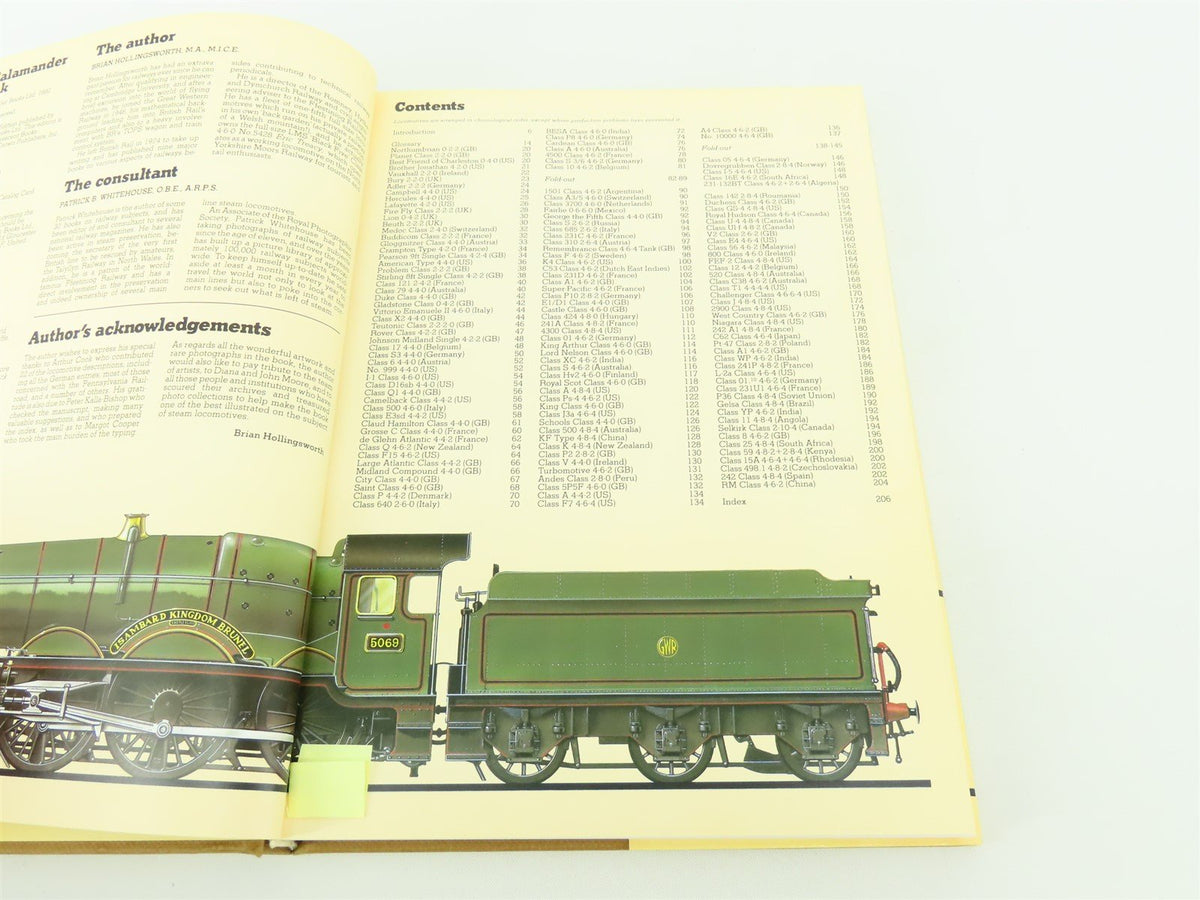 The Worlds Steam Passenger Locomotives by Brian Hollingsworth ©1988 HC Book