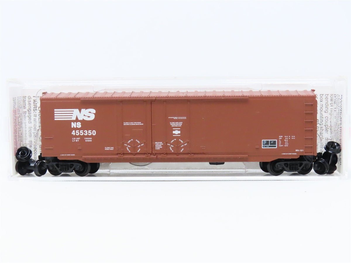 N Scale Micro-Trains MTL 75110 NS Norfolk Southern 50&#39; Steel Box Car #455350