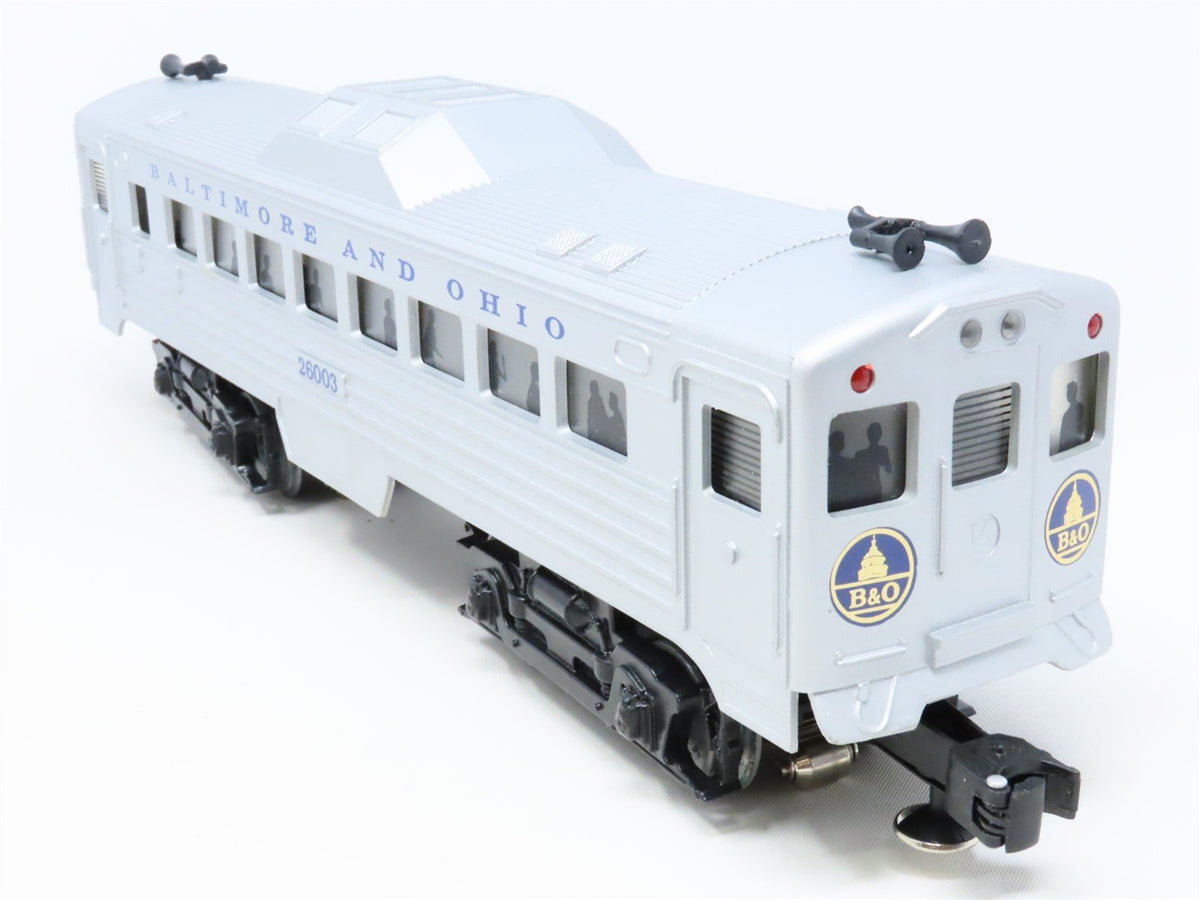 O Gauge 3-Rail K-Line K-26003 B&amp;O RDC Rail Diesel Car #26003 - Unpowered