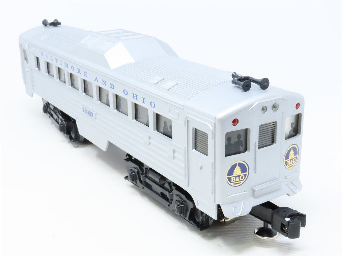 O Gauge 3-Rail K-Line K-26003 B&amp;O RDC Rail Diesel Car #26003 - Unpowered