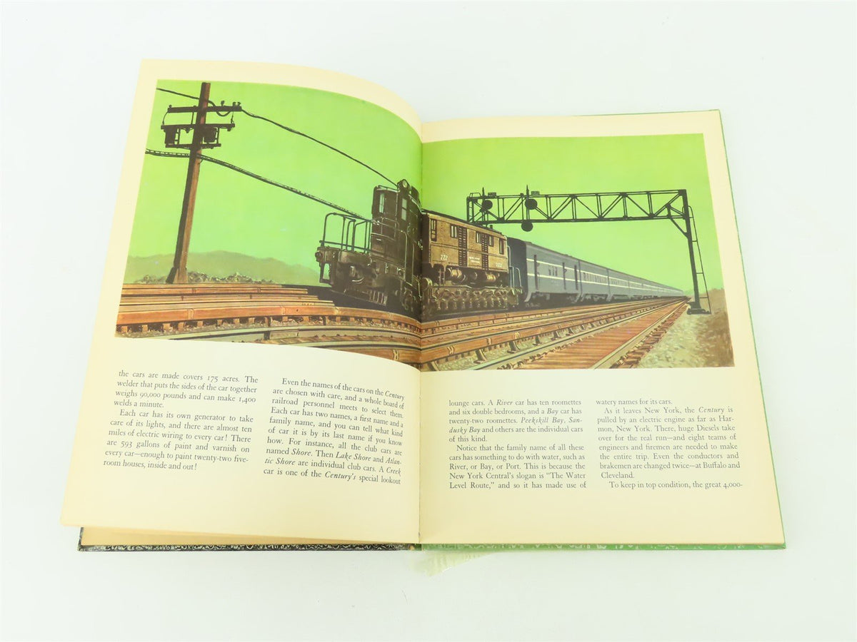 Great Trains of The World by Wyatt Blassingame ©1953 HC Book