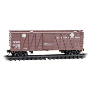 N Micro-Trains MTL 98302210 B&O Baltimore & Ohio 40' Cement Hopper Set 2-Pack