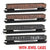N Micro-Trains MTL 98305036 D&RGW Rio Grande 50' Gondola Set 4-Pack - Weathered