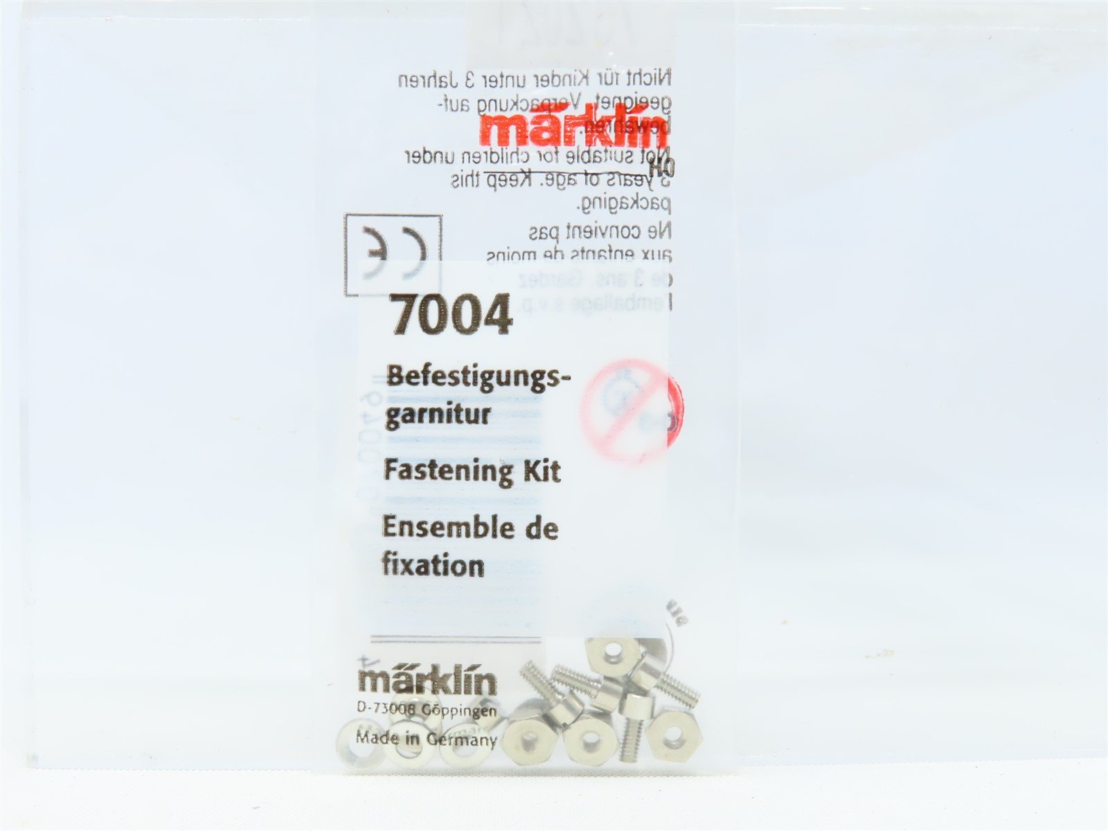 HO 1/87 Scale Marklin #7004 Fastening Kit