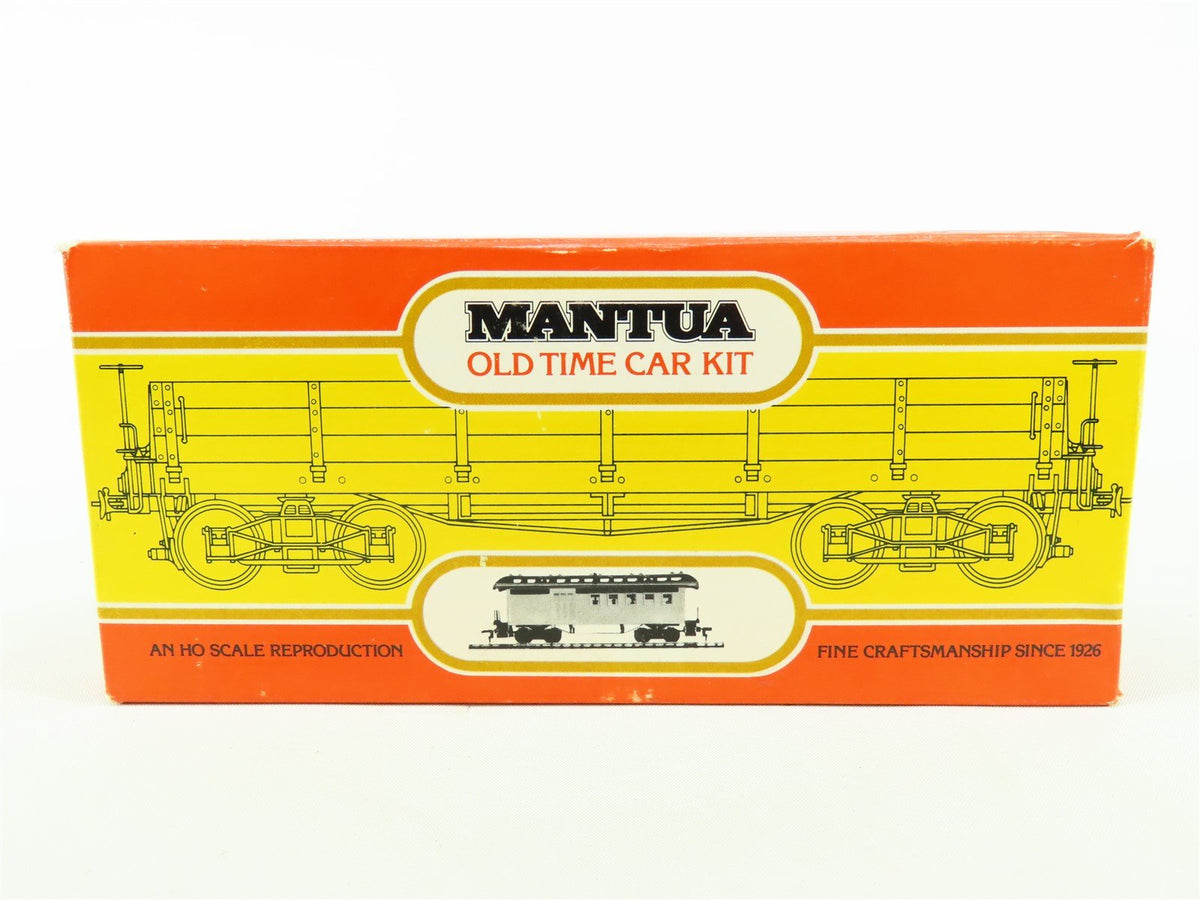 HO Scale Mantua Old Time Kit 806-06 CPRR Central Pacific 1860 Horse Passenger