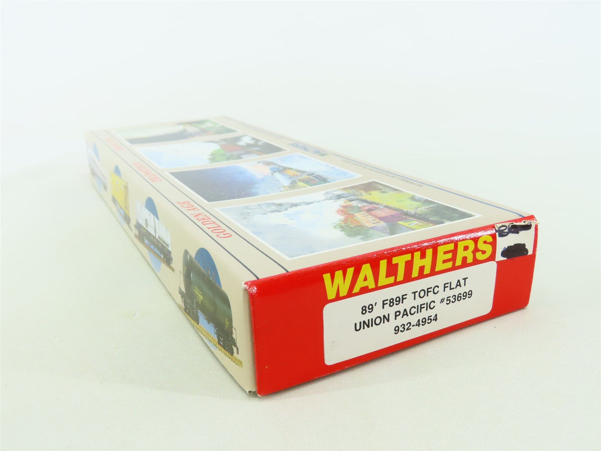 HO Scale Walthers Kit 932-4954 UP Union Pacific 89&#39; TOFC Flat Car #53699