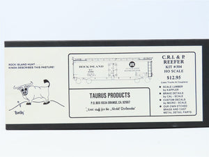 HO Scale Taurus Products Kit #304 CRI&P Chicago Rock Island & Pacific Reefer