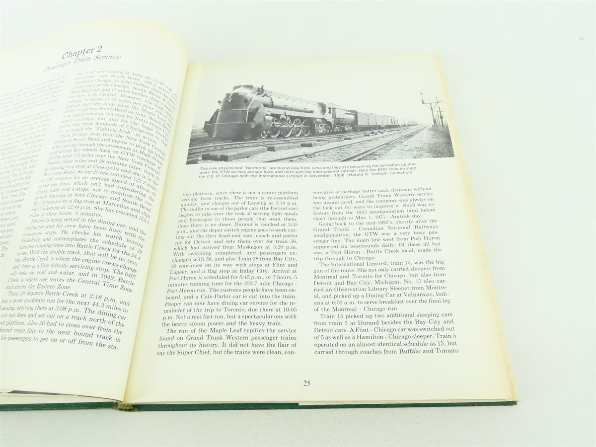 The Grand Trunk Western Railroad by Patrick C. Dorin ©1977 HC Book