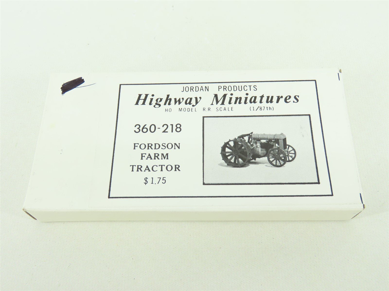 HO 1/87 Scale Jordan Highway Miniatures Kit #360-218 Fordson Farm Tractor