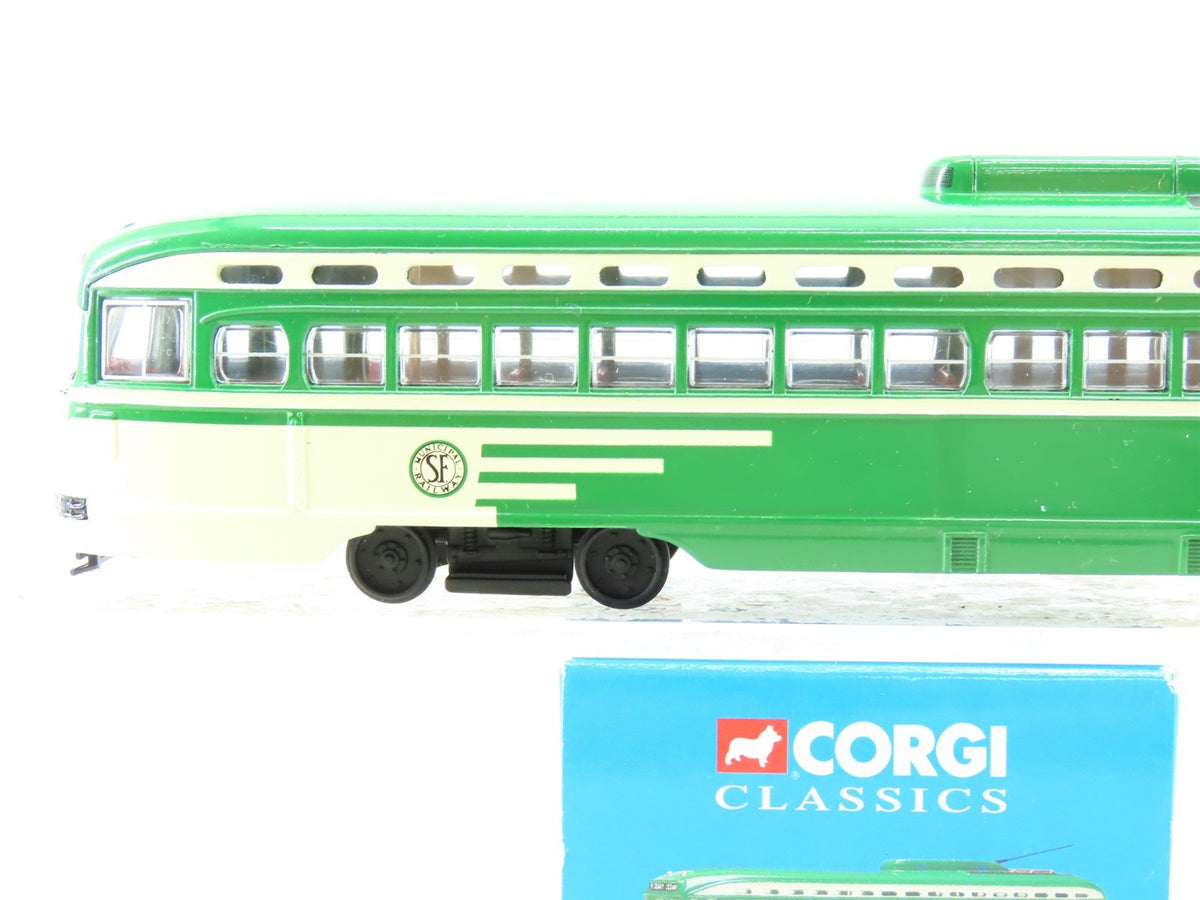 O 1/50 Scale Corgi Classics #55002 PCC Streetcar - San Francisco #1040