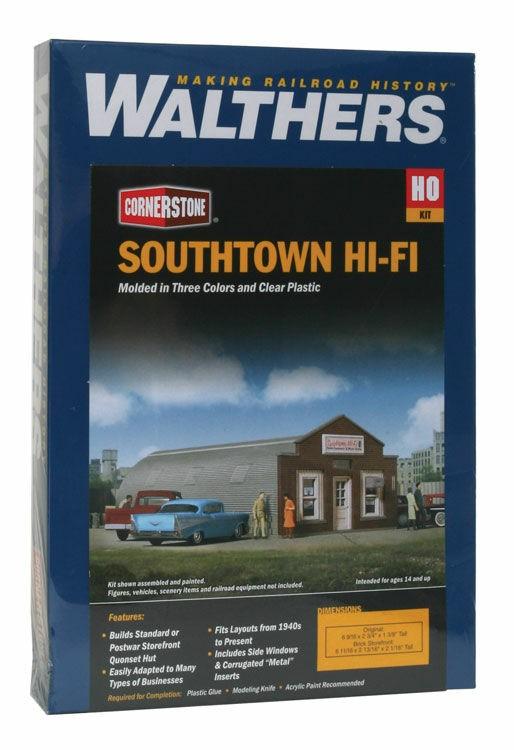 HO Scale Walthers Cornerstone Kit #933-2919 Southtown Hi-Fi - Sealed