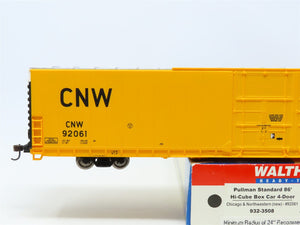 HO Scale Walthers 932-3508 CNW Chicago & Northwestern 4-Door Box Car #92061