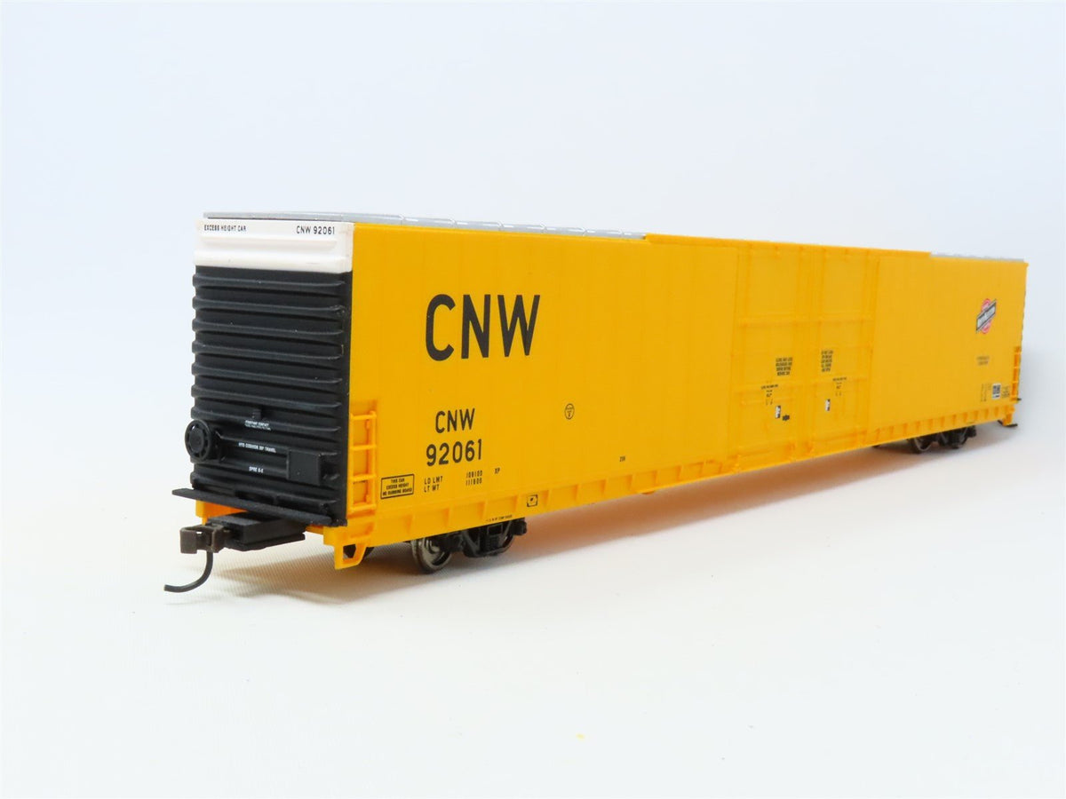 HO Scale Walthers 932-3508 CNW Chicago &amp; Northwestern 4-Door Box Car #92061