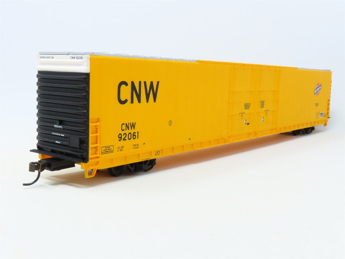 HO Scale Walthers 932-3508 CNW Chicago &amp; Northwestern 4-Door Box Car #92061