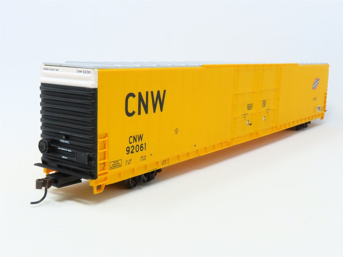 HO Scale Walthers 932-3508 CNW Chicago &amp; Northwestern 4-Door Box Car #92061