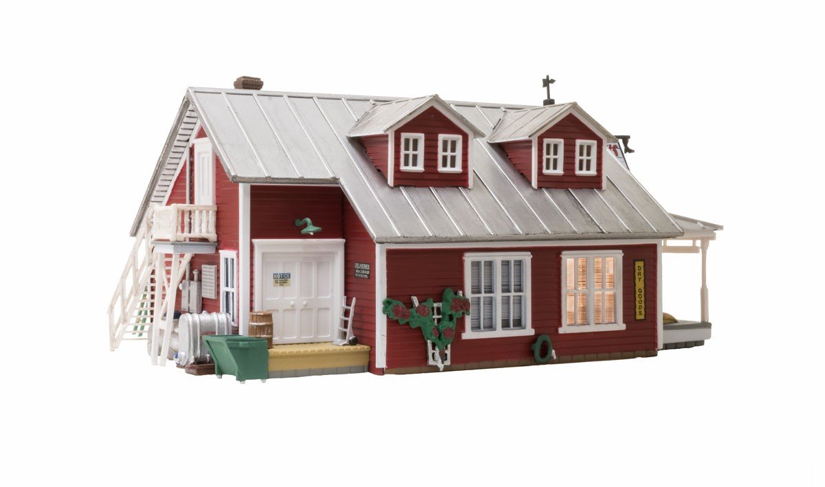 HO 1/87 Scale Woodland Scenics Built &amp; Ready #BR5031 Country Store Expansion