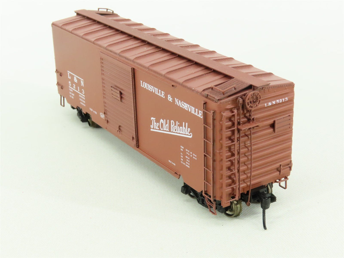 HO Scale InterMountain 45462-03 L&amp;N &quot;The Old Reliable&quot; 40&#39; Steel Box Car #5213