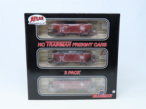 HO Scale Atlas Trainman 20003149 MILW Milwaukee Road 2-Bay Hopper Set 3-Pack