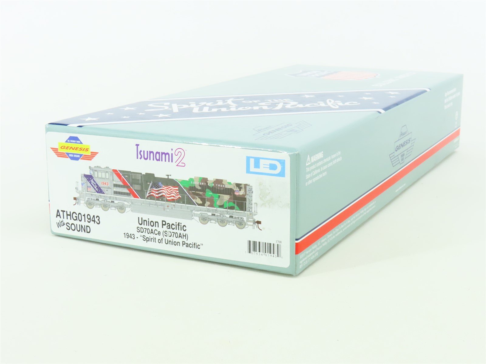 HO Athearn Genesis ATHG01943 Spirit of the Union Pacific SD70AH Diesel DCC/Sound