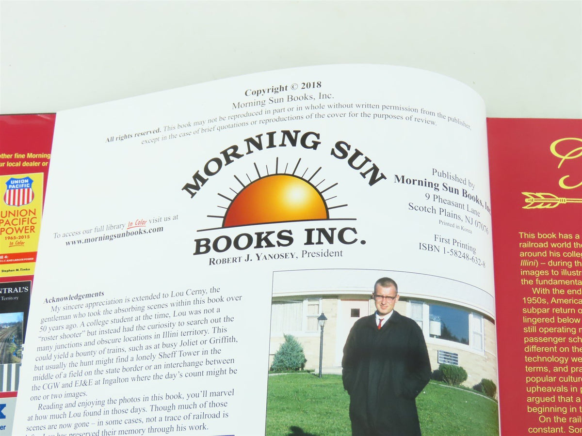 Morning Sun: Illini Rails by Robert J. Yanosey © 2018 HC Book