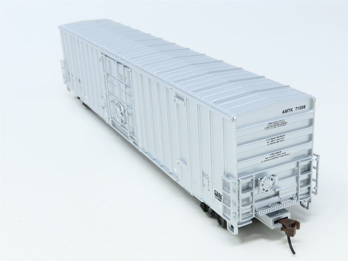 HO Scale Walthers 932-6042 AMTK Amtrak 60&#39; Steel Express Box Car #71008