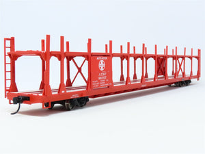 HO Walthers Mainline 910-8001 ATSF Santa Fe 89' Bi-Level Auto Rack Car #88707