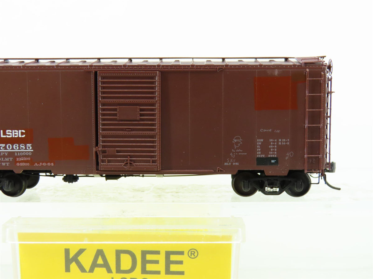 HO Scale Kadee 4019 LSBC La SALLE &amp; Bureau County 40&#39; PS-1 Box Car #170685