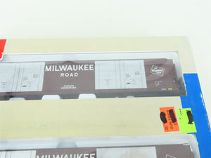 HO Scale Walthers 932-23532 MILW Milwaukee Road 86' Hi-Cube Box Car Set 2-Pack