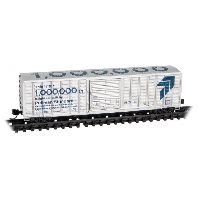 N Micro-Trains MTL 02500246 PLCX 1,000,000th Pullman Standard 50&#39; Box Car #31