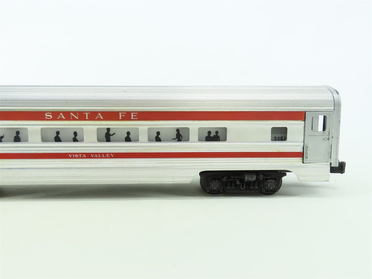 O Gauge 3-Rail Lionel ATSF Santa Fe Observation Passenger #2561 &quot;Vista Valley&quot;