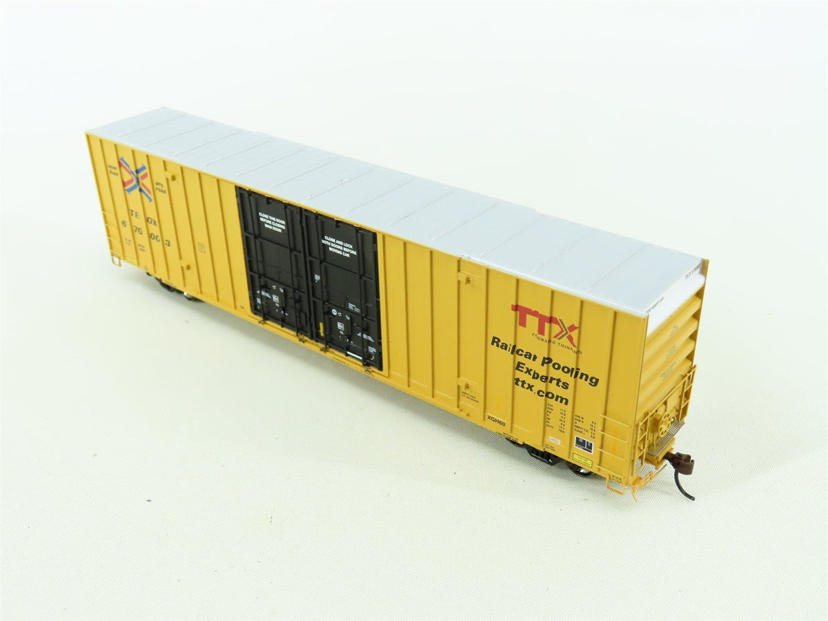 HO Scale Athearn 96300 TBOX Railbox 60&#39; Gunderson Hi-Cube Box Car #670003