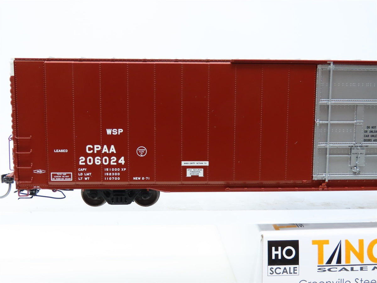 HO Scale Tangent 25011-02 CPAA Greenville 86&#39; High Cube Box Car #206024